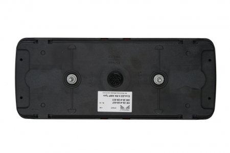 Stop spate dreapta ECOLED II (LED, 10/30V, cu intermitent, cu far de ceata, marsarier, cu stop, lumina de parcare, reflector triunghiular, indicator dinamic, conector: AMP 7PIN Bayonet) [1]