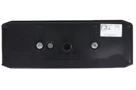 Stop spate dreapta ECOLED III (LED, 24V, cu intermitent, cu far de ceata, marsarier, cu stop, lumina de parcare, reflector triunghiular, indicator dinamic, conector: AMP 7PIN) [1]