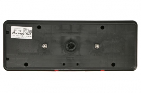 Stop spate dreapta EUROPOINT III (24V, cu intermitent, cu far de ceață, lumina de marșarier, cu stop, lumină de parcare, reflector conector: AMP 7PIN Bayonet) [1]