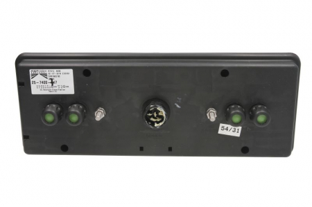 Stop spate dreapta EUROPOINT III (LED, 24V, cu intermitent, cu far de ceata, marsarier, cu stop, lumina de parcare, reflector triunghiular, conector: 4x 2PIN/ASS2 7PIN) [1]