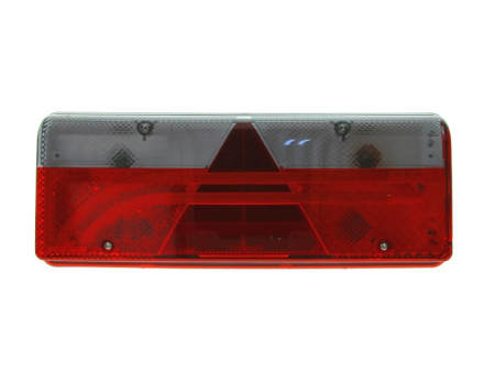 Stopuri - Stop spate dreapta EUROPOINT III (LED, 24V, reflector triunghiular conector: ASS2.1 7PIN)
