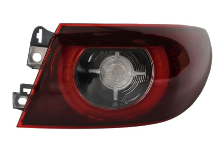 Stopuri - Stop spate Dreapta (exterior, LED, culoare semnalizator transparent, culoare sticla rosu) potrivit MAZDA 3 BP dupa 2019