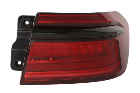 Stopuri - Stop spate dreapta potrivit AUDI A8 D5 dupa 2017 (exterior, LED, culoare sticla negru)