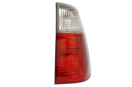 Stopuri - Stop spate Dreapta (exterior, P21W, culoare semnalizator alb, culoare sticla rosu) potrivit BMW X5 E53 Off-road 2003-2006