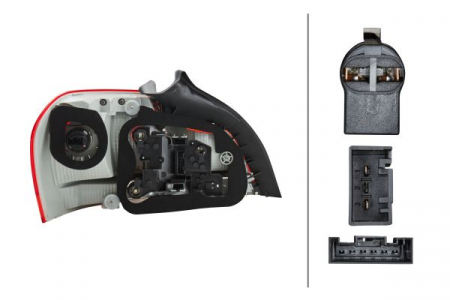 Stop spate Dreapta potrivit BMW 1 (E82), 1 (E88) 2007-2013 (H21W/LED/P21W/W16W) [2]