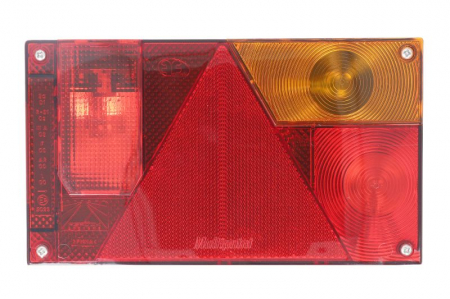 Stop spate dreapta MULTIPOINT I (C5W/P21/5W/P21W, 12V, cu intermitent, cu lumina de ceata, cu stop, lumina de parcare, cu iluminare placuta, reflector triunghiular, numar conexiuni: 5, conector: Bayon [0]