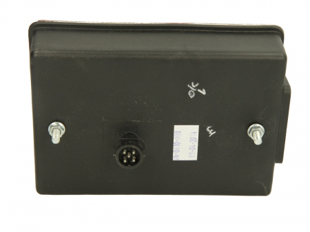 Stop spate dreapta MULTIPOINT IV (12V, cu intermitent, lumina de marșarier, cu stop, lumina de parcare, cu iluminare placuta, reflector triunghiular, conector: Bayonet 5PIN) [1]