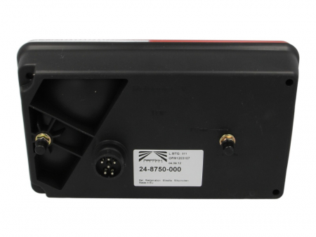 Stop spate dreapta MULTIPOINT V (P21/5W/P21W/PY21W/R10W, 12V, cu intermitent, cu far de ceata, marsarier, cu stop, lumina de parcare, reflector triunghiular, conector: 8PIN) [1]