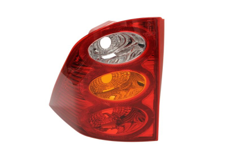 Stopuri - Stop spate Dreapta (P21/5W/P21W, culoare semnalizator galben, culoare sticla rosu) potrivit PEUGEOT 1007 Hatchback 2005-2009