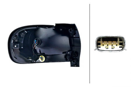 Stop spate Dreapta (partea din spate, W21/5W/WY21W) potrivit CITROEN C3 AIRCROSS II 06.17- [1]