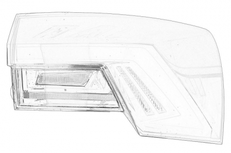 Stop spate dreapta potrivit SKODA OCTAVIA IV 11.19- Iluminat auto - Stop spate dreapta potrivit SKODA OCTAVIA IV 11.19-