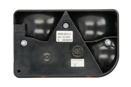 Stop spate stanga BBSN 830 (P21/5W/P21W/PY21W, 12V, cu intermitent, cu lumina de ceata, cu stop, lumina de parcare, reflector triunghiular, conector: Bayonet 5PIN) [1]