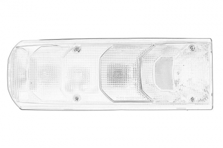 Stopuri - Stop spate stanga (cu intermitent, cu far ceață, lumina de marșarier, cu stop, lumină de parcare, cu iluminare placuta ) potrivit MERCEDES