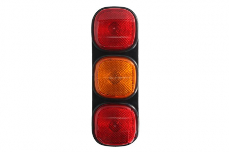 Stopuri - Stop spate stanga/dreapta (12/24V, rosu, cu intermitent) potrivit JCB 3CX, 3CX SITEMASTER, 3CX-2, 3CX-4, 3CXC, 3CXS, 3CXT, 4CX, 4CXC