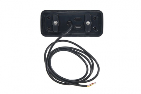 Stop spate stanga/dreapta (LED, 12/24V, cu intermitent, cu lumini ceata, lumina de marșarier, cu stop, lumina de parcare, reflector, indicator dinamic, lungime cablu: 0,2m) [1]