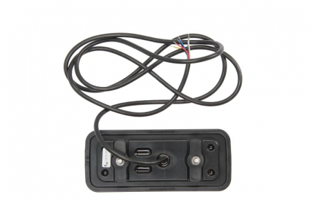Stop spate stanga/dreapta (LED, 12/24V, cu intermitent, cu lumini ceata, lumina de marșarier, cu stop, lumina de parcare, reflector, indicator dinamic, lungime cablu: 0,2m) [1]