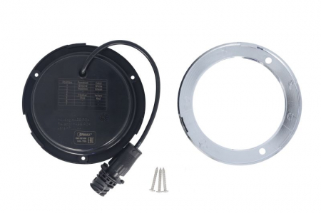 Stop spate stanga/dreapta (LED, 12/24V, cu intermitent, cu stop, lumina de parcare, fara proiector, lungime cablu: 0,3m, conector: AMP DIN 7PIN Bayonet) [1]