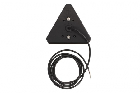 Stop spate stanga/dreapta (LED, 12/24V, cu intermitent, cu stop, lumina de parcare, reflector triunghiular, lungime cablu: 0,2m, 163x143x40mm) [1]