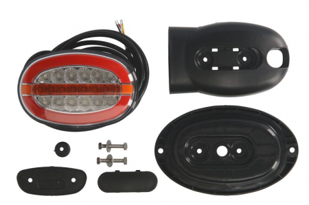 Stopuri - Stop spate stanga/dreapta (LED, 12/24V, cu intermitent, cu stop, lumina de parcare, spate)