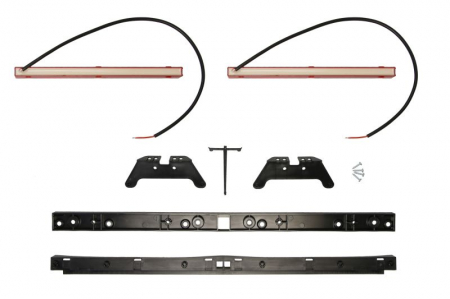 Stop spate stanga/dreapta (LED, 12/24V, cu intermitent, lumina de parcare, fara proiector, lungime cablu: 0,5m, fixare orizontala, 535,4x28,4x33,5) [1]