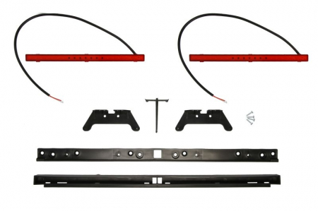 Stopuri - Stop spate stanga/dreapta (LED, 12/24V, cu intermitent, lumina de parcare, fara proiector, lungime cablu: 0,5m, fixare orizontala, 535,4x28,4x33,5)