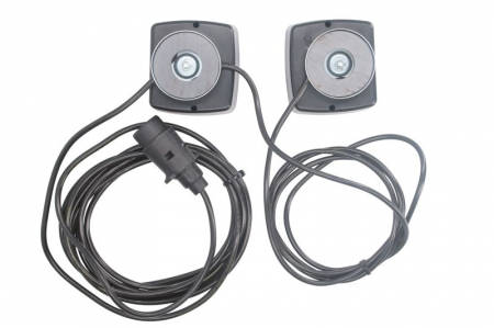 Stop spate stanga/dreapta (LED, 12/24V, lungime cablu: 5m, cu intermitent, cu stop, lumina de parcare, magnet-mountable) [1]