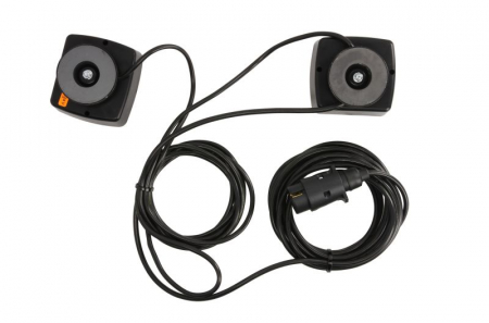 Stop spate stanga/dreapta (LED, 12/24V, lungime cablu: 7m, cu intermitent, cu stop, lumina de parcare, magnet-mountable) [1]