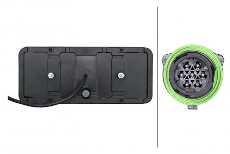 Stop spate stanga/dreapta (LED, 24V, cu intermitent, cu far de ceață, lumina de marșarier, cu stop, lumină de parcare, reflector) [3]