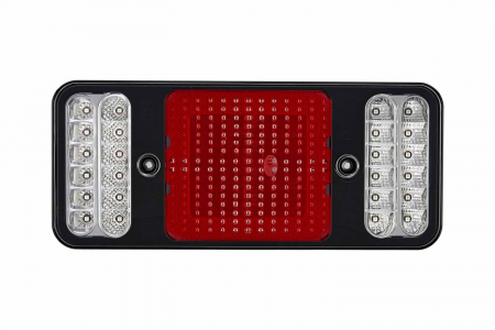 Stop spate stanga/dreapta (LED, 24V, cu intermitent, cu far de ceață, lumina de marșarier, cu stop, lumină de parcare, reflector) [2]