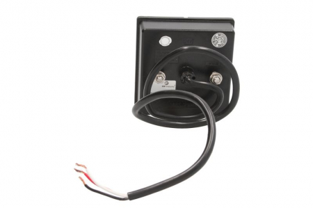Stop spate stanga/dreapta (LED, 24V, cu stop, lumina de parcare, lungime cablu: 0,5m 80x80mm) [1]