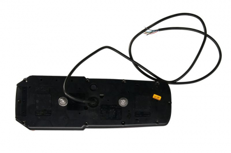 Stop spate stanga/dreapta MAVIC (LED, 12/24V, cu intermitent, cu far de ceață, lumina de marșarier, cu stop, lumină de parcare, reflector triunghiular, lungime cablu: 1,5m) [1]