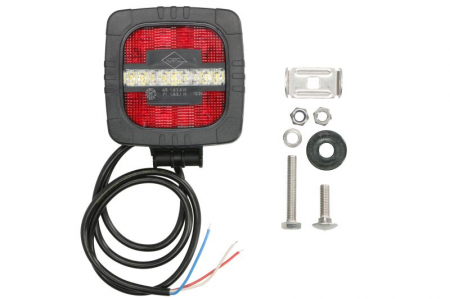Stopuri - Stop spate stanga/dreapta ROCA (LED, 12/24V, cu lumini ceata, lumina de marșarier, lungime cablu: 1m, numar conexiuni: 3, support)