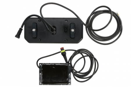 Stop spate stanga/dreapta W150DD (LED, 24V, cu intermitent, cu far de ceață, lumina de marșarier, cu stop, lumină de parcare, reflector, indicator dinamic, lungime cablu: 0,2m, cu un rezistor de sarci [1]