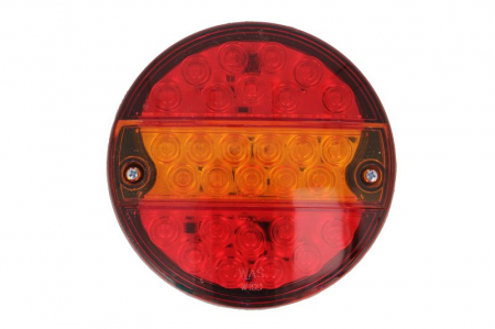 Stopuri - Stop spate stanga/dreapta W19D (LED, 12/24V, cu intermitent, cu stop, lumina de parcare, fara proiector, lungime cablu: 0,2m, surub, numar conexiuni: 4, conector: WAS 5)
