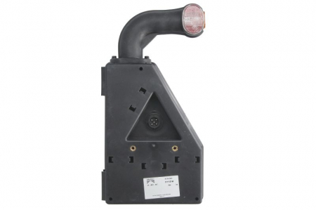 Stop spate stanga EARPOINT (12V, cu intermitent, cu far ceață, cu stop, lumină de parcare, reflector triunghiular, cu lampă cu braț extensibil, șuruburi, număr de conexiuni: 5, conector: Bayonet 5PIN) [1]