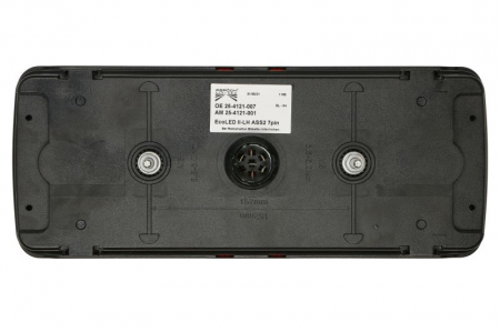 Stop spate stanga ECOLED II (LED, 10/30V, cu intermitent, cu far de ceata, marsarier, cu stop, lumina de parcare, reflector triunghiular, indicator dinamic, conector: ASS2 7PIN) [1]