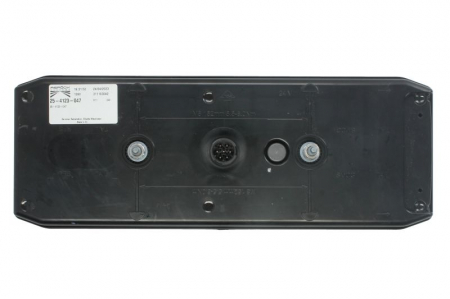 Stop spate stanga ECOLED III (LED, 24V, cu intermitent, cu far de ceata, marsarier, cu stop, lumina de parcare, reflector triunghiular, indicator dinamic, conector: AMP 7PIN) [1]