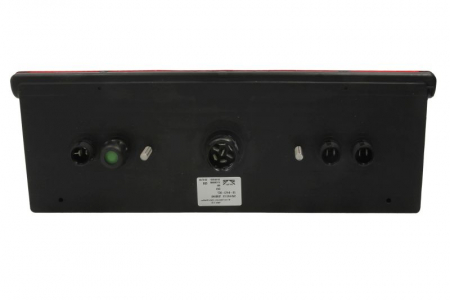 Stop spate stanga EUROPOINT II (24V, cu intermitent, cu far de ceata, marsarier, cu stop, lumina de parcare, reflector triunghiular, conector: 4x 2PIN/ASS2 7PIN) potrivit SCHMITZ [1]