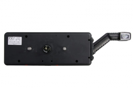 Stop spate stanga EUROPOINT III (LED, 24V, cu intermitent, cu far de ceață, marșarier, cu stop, lumină de parcare, reflector triunghiular, cu lampă cu braț prelungitor, conector: ASS2.1 7PIN) [1]