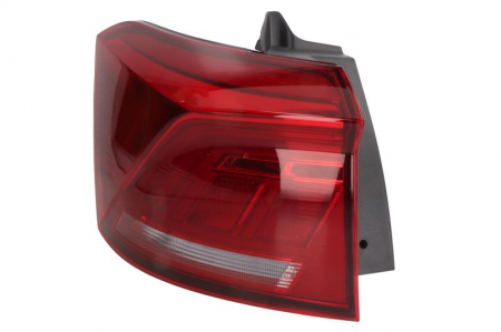 Stopuri - Stop spate stanga potrivit VW T-ROC 2017-2020 (exterior, LED, culoare sticla: rosu)