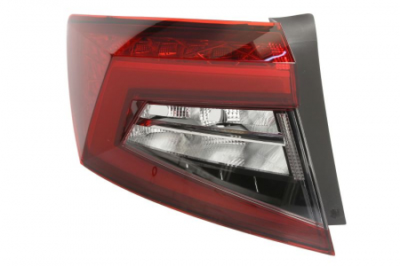 Iluminat auto - Stop spate stanga (exterior, LED/W16W, cu lumina de ceata, lumina de marșarier) potrivit SKODA KAROQ 11.17-11.21