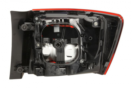 Stop spate stanga potrivit SKODA KAROQ 2017-2021 (exterior, LED/W16W, cu lumina de ceata, lumina de marșarier) [1]