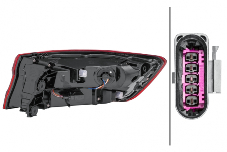 Stop spate Stanga (extern, LED) potrivit AUDI A4 ALLROAD B9, A4 B9 05.15- [3]