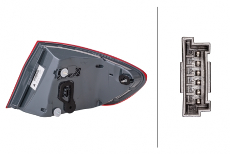 Stop spate Stanga (extern, LED) potrivit BMW 5 (F10), 5 (F11) 11.09-02.17 [3]