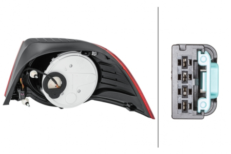 Stop spate Stanga (extern, LED) potrivit VW EOS 03.06-08.15 [3]