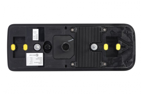 Stop spate stanga LC12T (LED, 24V, cu intermitent, cu far de ceață, lumina de marșarier, cu stop, lumină de parcare, reflector triunghiular) potrivit SCHMITZ [1]