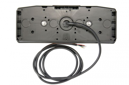 Stop spate stanga (LED, 12/24V, cu intermitent, cu far ceață, lumina de marșarier, cu stop, lumină de parcare, cu iluminare placuta, reflector) [1]