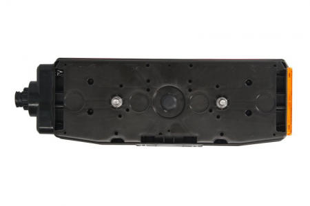 Stop spate stanga (LED, 12/24V, cu intermitent, cu far ceață, lumina de marșarier, cu stop, lumină de parcare, cu iluminare placuta, reflector conector: Side AMP 7PIN Bayonet, 350x131x81) [1]