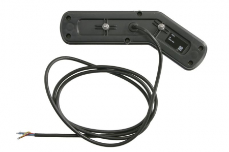 Stop spate stanga (LED, 12/24V, cu intermitent, cu far ceață, lumina de marșarier, cu stop, lumină de parcare, fara proiector, lungime cablu: 0,2m, 269x109/62x47,7mm) [1]