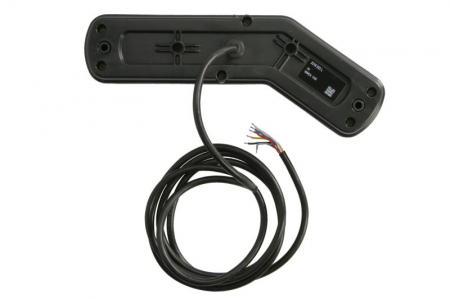 Stop spate stanga (LED, 12/24V, cu intermitent, cu far ceață, lumina de marșarier, cu stop, lumină de parcare, fara proiector, semnalizator dinamic, lungime cablu: 0,2m, 269x109/62x47,7mm) [1]
